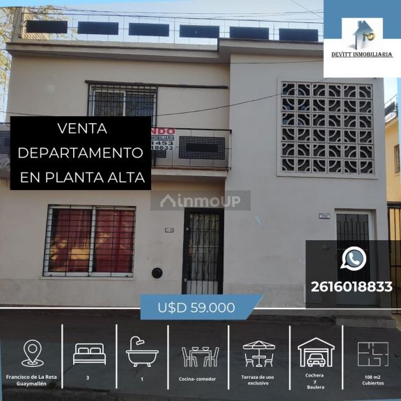 Departamento en Venta en Guaymallen, Mendoza