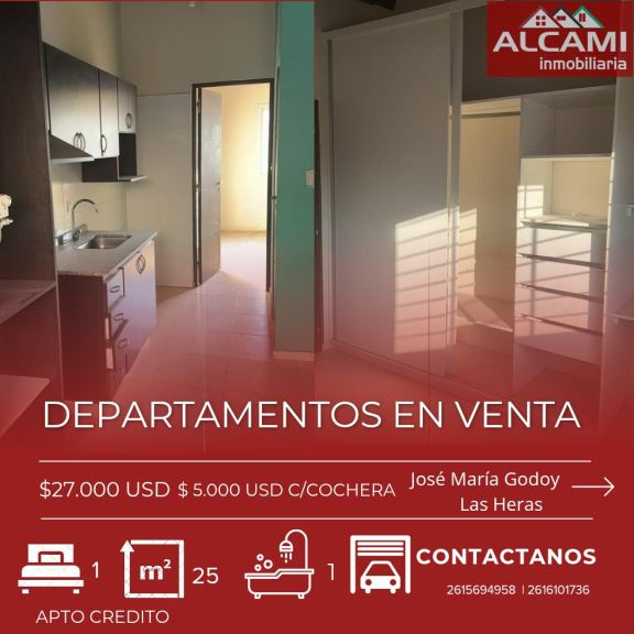 Departamento en Venta en Las Heras, Mendoza