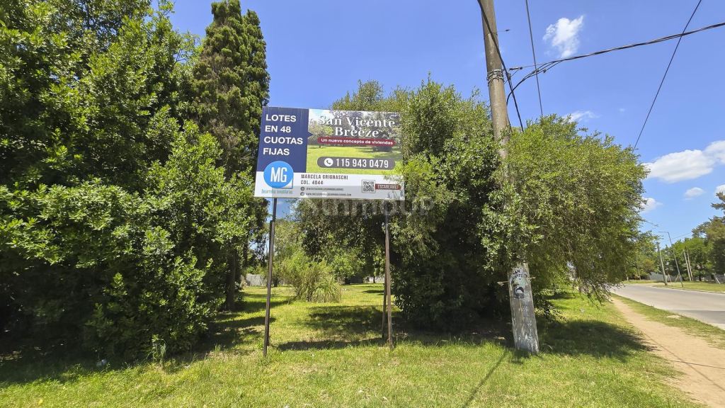 Terreno en Venta en San Vicente, G.B.A. Zona Sur
