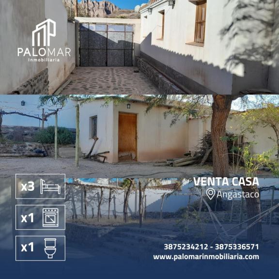 Casa en Venta en San Carlos, Salta