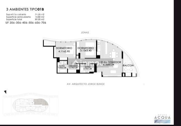 Departamento en Venta en Pinamar, Buenos Aires Costa Atlantica