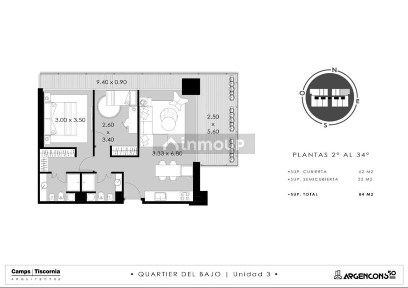 Departamento en Alquiler en Puerto Madero, Capital Federal - USD 2.500 | Inmoup - 18