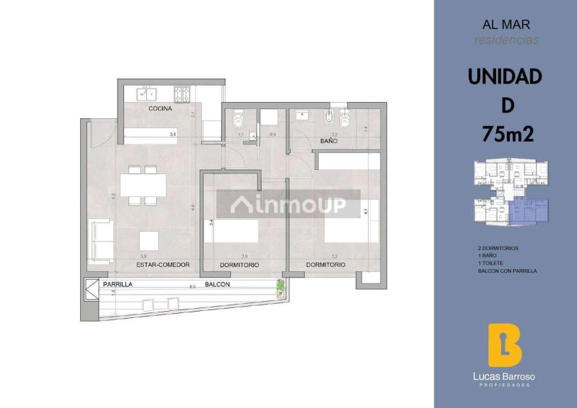 Departamento en Venta en Monte Hermoso, Buenos Aires Costa Atlantica - USD 168.000 | Inmoup - 17