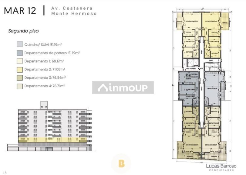 Departamento en Venta en Monte Hermoso, Buenos Aires Costa Atlantica
