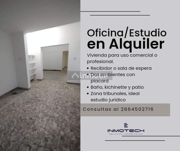 Oficina en Alquiler en San Luis, San Luis