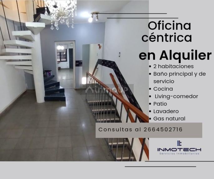 Oficina en Alquiler en San Luis, San Luis