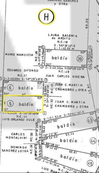 Lote en Venta en Tunuyan, Mendoza