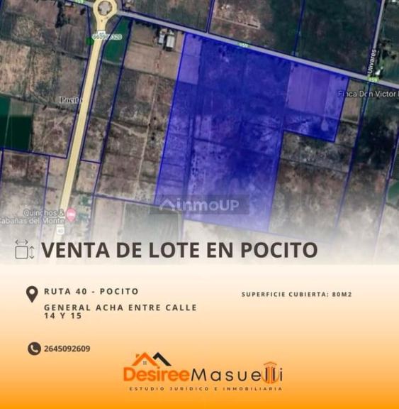 Lote en Venta en Pocito, San Juan