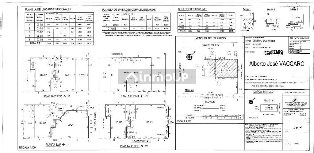 Departamento en Venta en General San Martin, G.B.A. Zona Norte