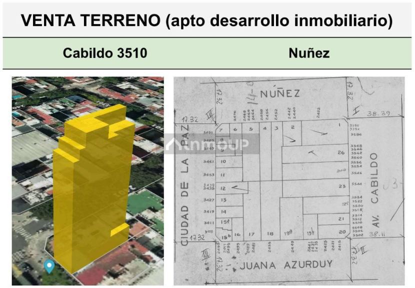 Terreno en Venta en Nuñez, Capital Federal