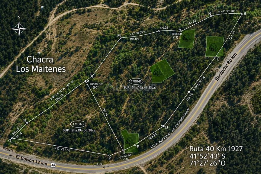 Finca en Venta en San Carlos de Bariloche, Rio Negro