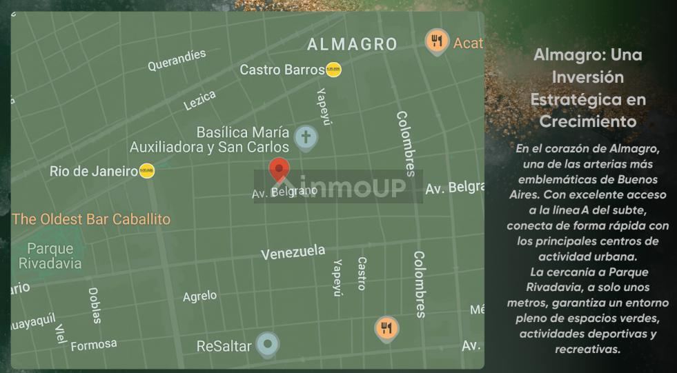 Departamento en Venta en Almagro, Capital Federal