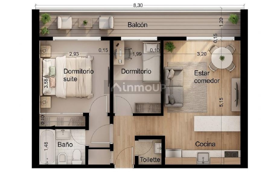 Departamento en Venta en General San Martin, G.B.A. Zona Norte