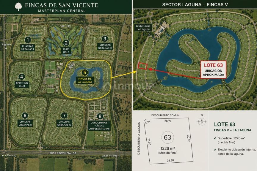 Terreno en Venta en San Vicente, G.B.A. Zona Sur