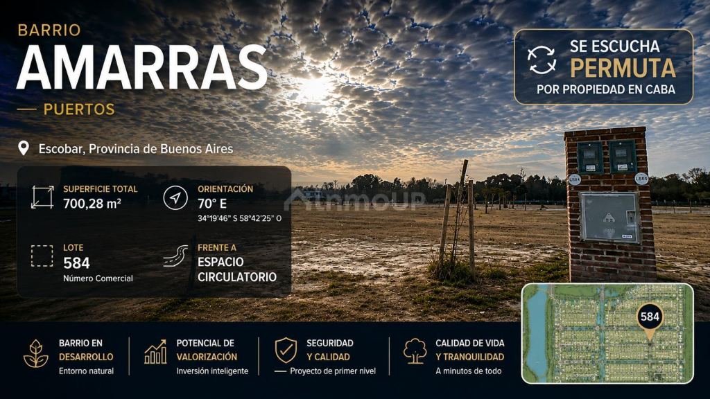Terreno en Venta en Escobar, G.B.A. Zona Norte