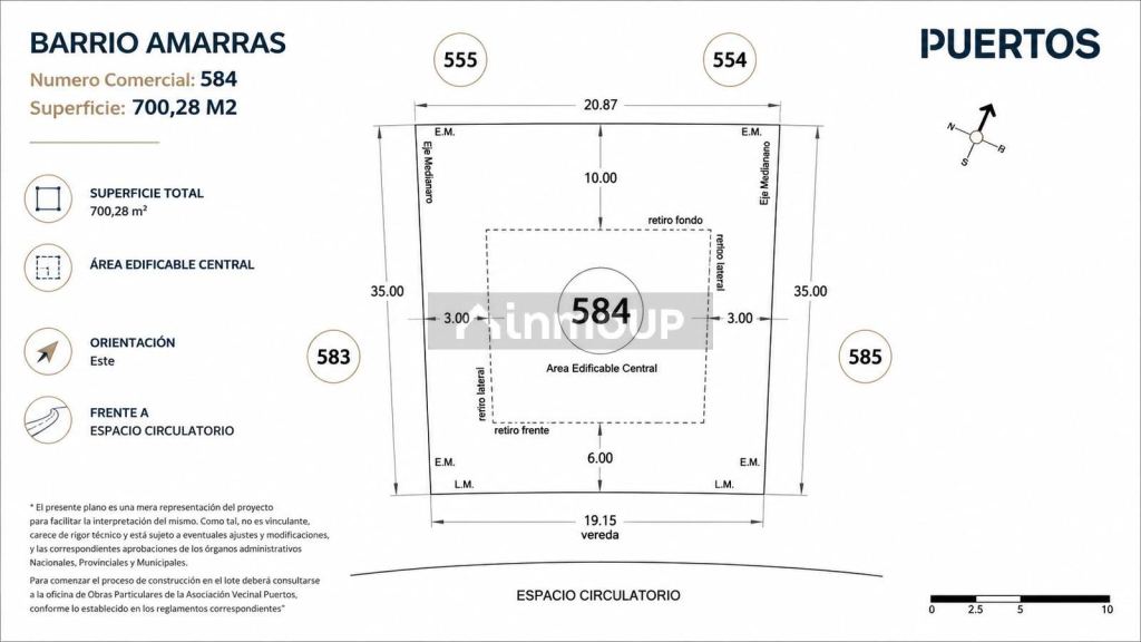 Terreno en Venta en Escobar, G.B.A. Zona Norte