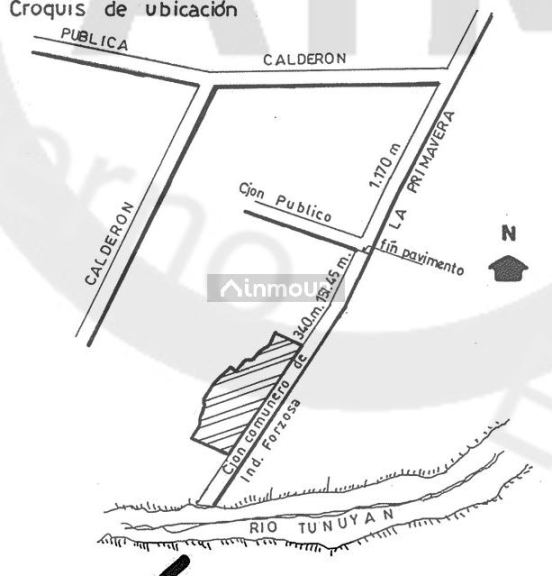 Terreno en Venta en Tunuyan, Mendoza