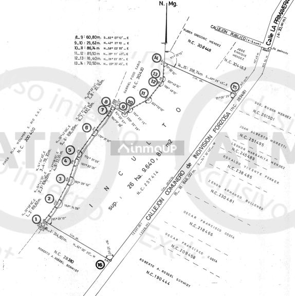 Terreno en Venta en Tunuyan, Mendoza