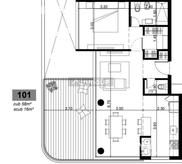 Departamento en Venta en Mar del Plata, Buenos Aires Costa Atlantica