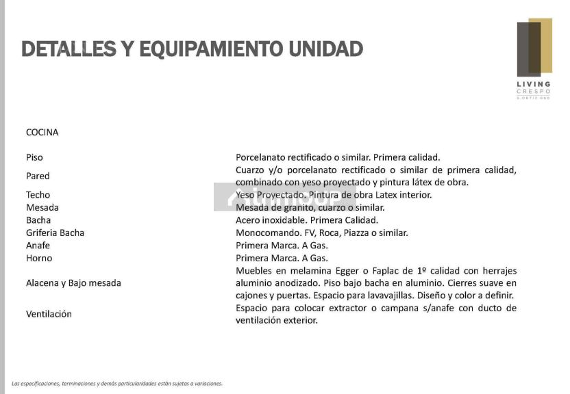 Departamento en Venta en Villa Crespo, Capital Federal