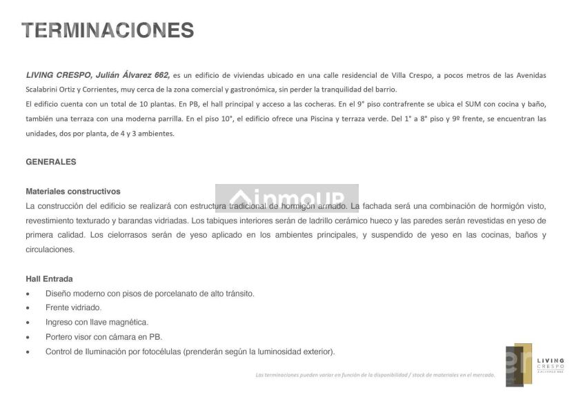 Departamento en Venta en Villa Crespo, Capital Federal