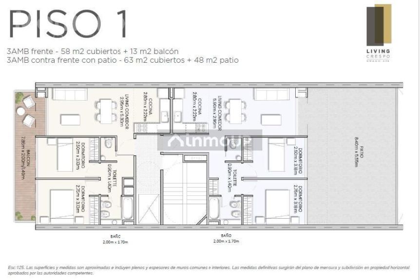 Departamento en Venta en Parque Centenario, Capital Federal - USD 191.000 | Inmoup - 24
