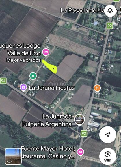Terreno en Venta en Tunuyan, Mendoza