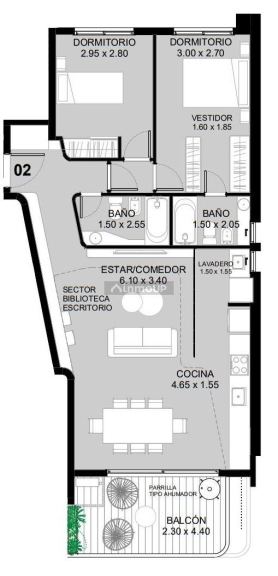 Departamento en Venta en Rosario, Santa Fe