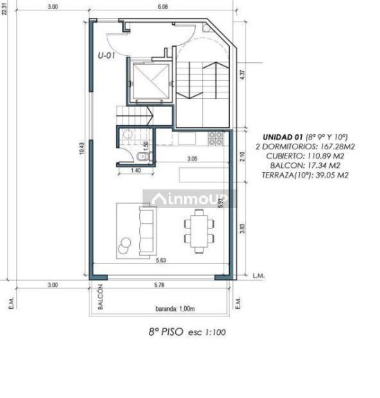 Departamento en Venta en Rosario, Santa Fe