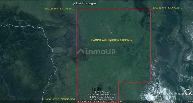 Campo en Venta en Rivadavia, Santiago del Estero