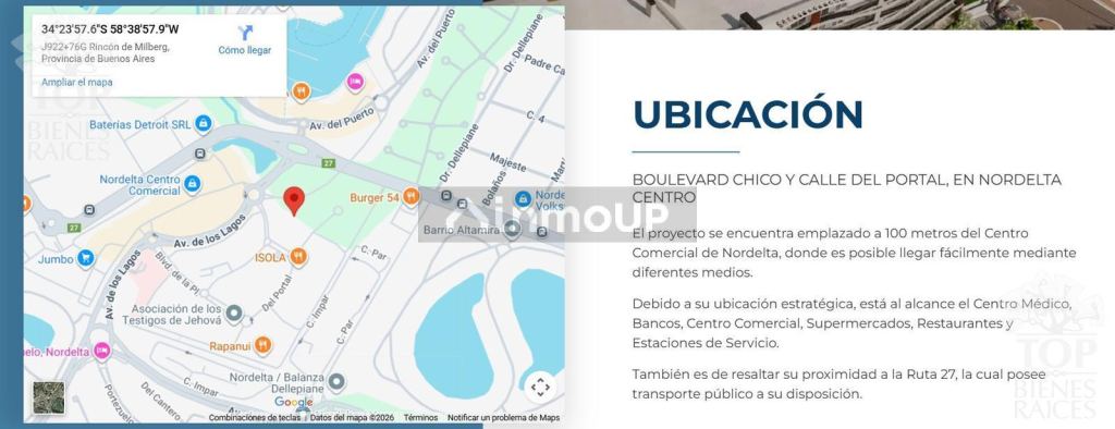 Departamento en Venta en Tigre, G.B.A. Zona Norte