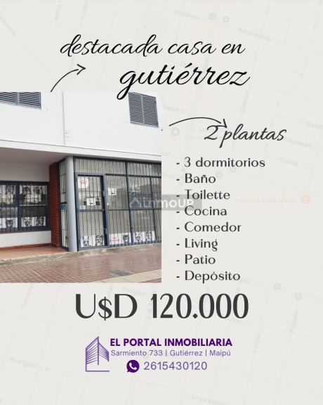 Casa en Venta en Maipu, Mendoza