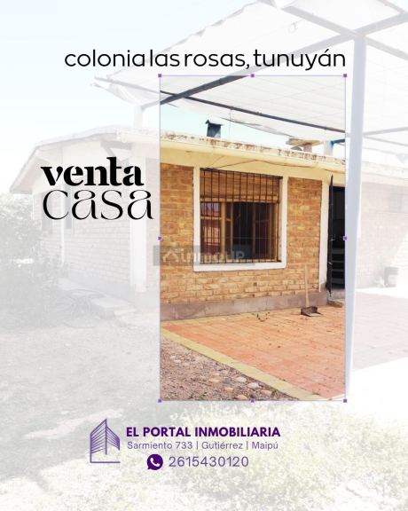 Casa Quinta en Venta en Tunuyan, Mendoza