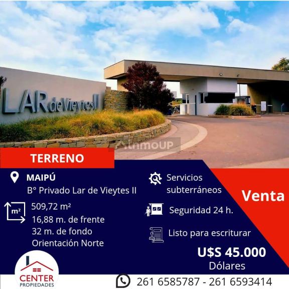 Terreno en Venta en Maipu, Mendoza