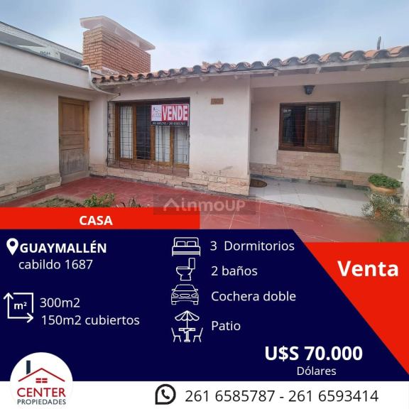 Casa en Venta en Guaymallen, Mendoza