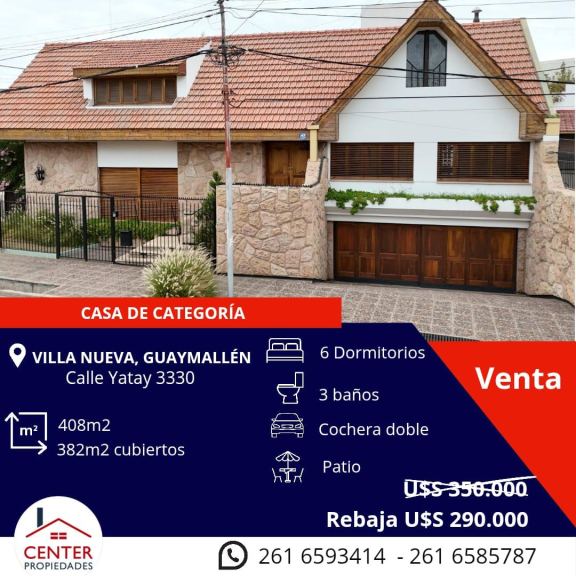 Casa en Venta en Guaymallen, Mendoza