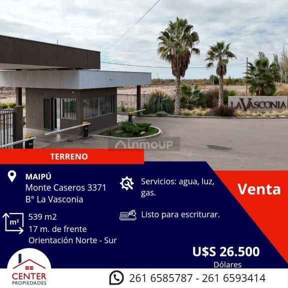 Terreno en Venta en Maipu, Mendoza