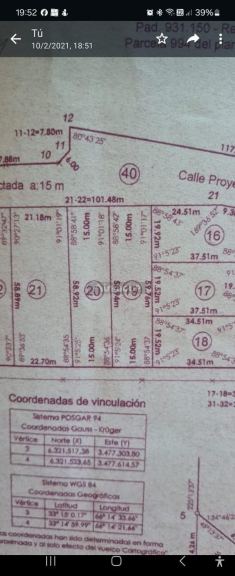 Lote en Venta en Juana Koslay, San Luis