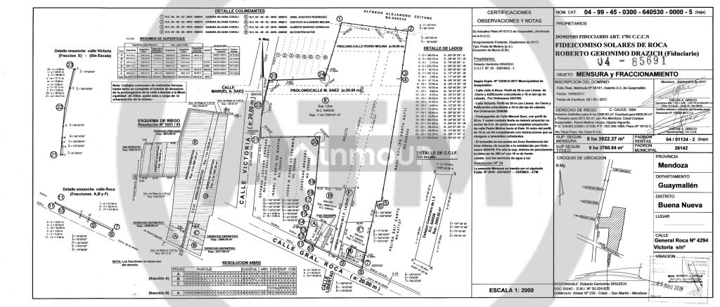 Lote en Venta en Guaymallen, Mendoza