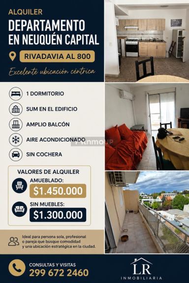 Departamento en Alquiler en Neuquen, Neuquen