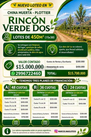 Terreno en Venta en Confluencia, Neuquen