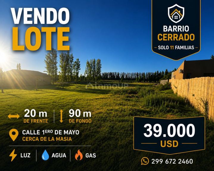 Terreno en Venta en Fernandez Oro, Rio Negro
