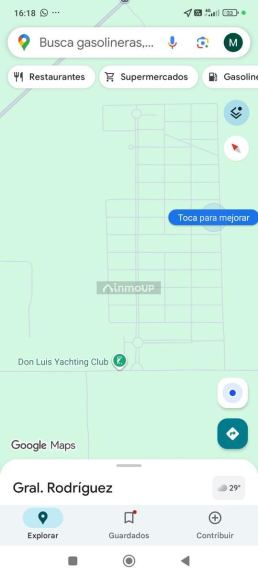 Terreno en Venta en General Rodriguez, G.B.A. Zona Oeste