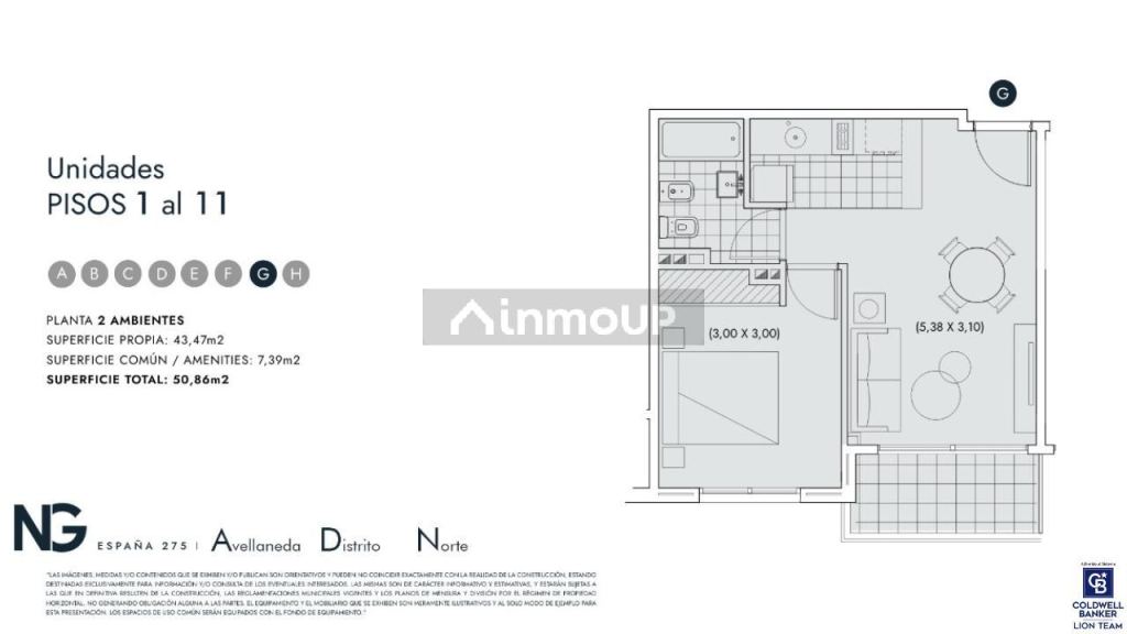 Departamento en Venta en Avellaneda, G.B.A. Zona Sur