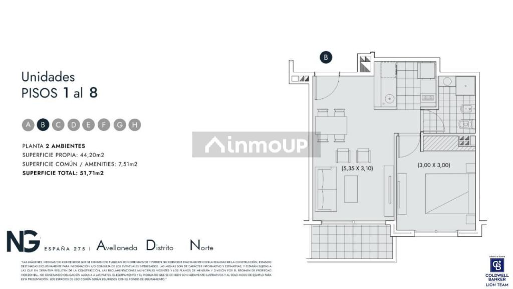 Departamento en Venta en Avellaneda, G.B.A. Zona Sur