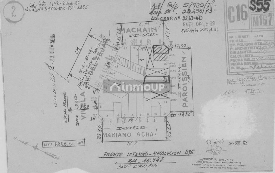 Terreno en Venta en Saavedra, Capital Federal