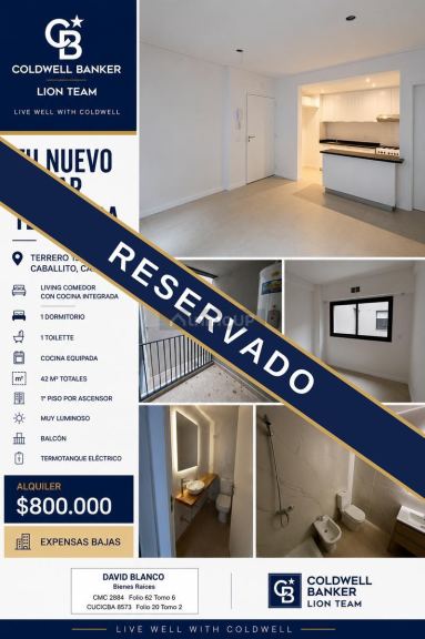 Departamento en Alquiler en Caballito, Capital Federal