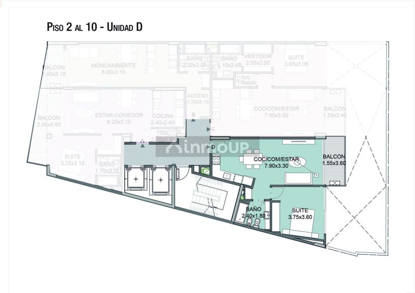 Departamento en Venta en Palermo, Capital Federal