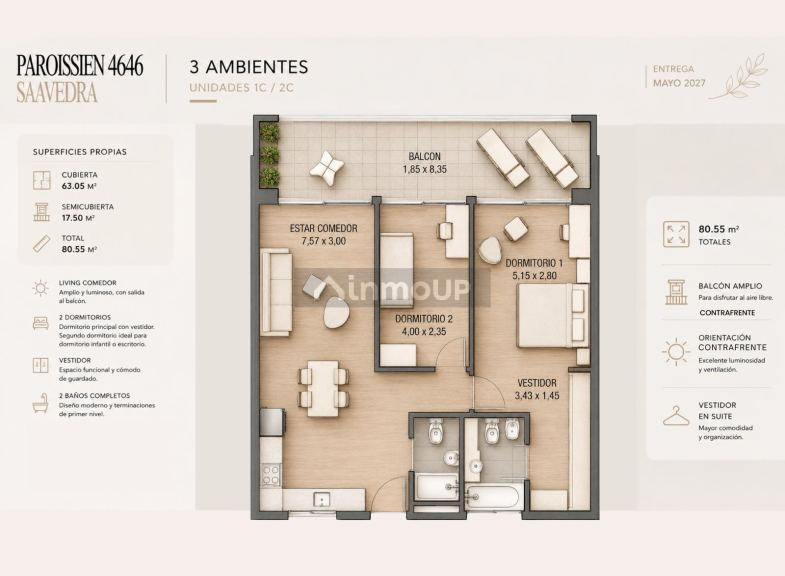 Departamento en Venta en Saavedra, Capital Federal