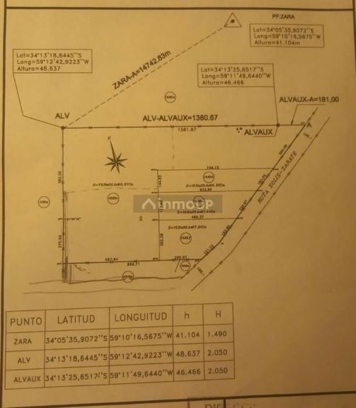 Campo en Venta en Exaltacion de la Cruz, G.B.A. Zona Norte